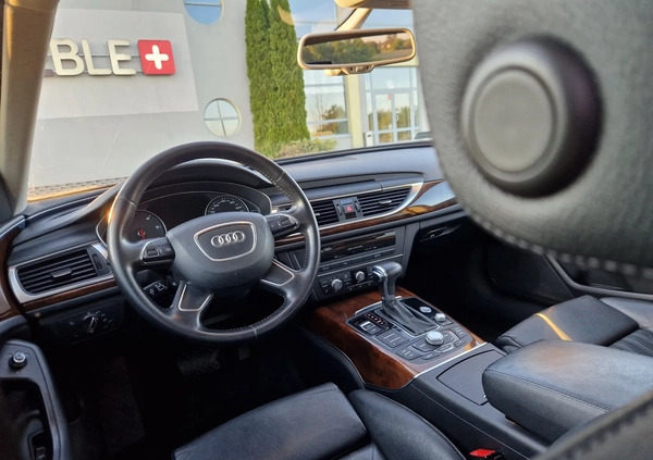 Audi A6 cena 59999 przebieg: 180000, rok produkcji 2013 z Mława małe 191